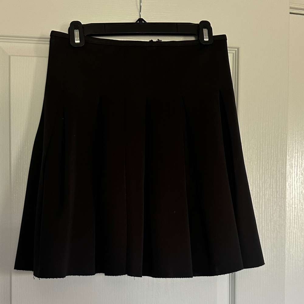 Ark & Co Elegant Black Skater Skirt